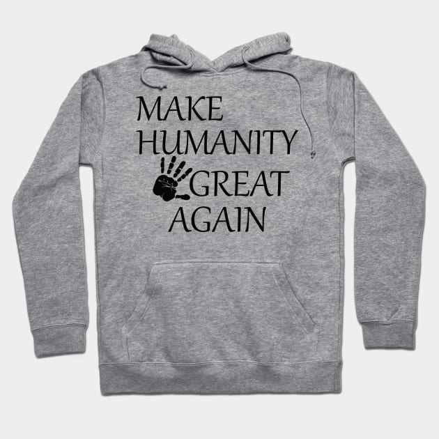 humanity Hoodie by SpassmitShirts